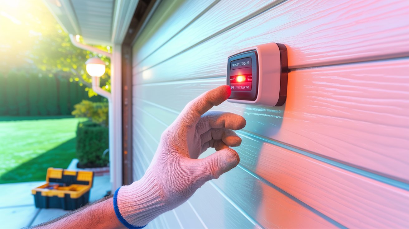 fix garage door sensor