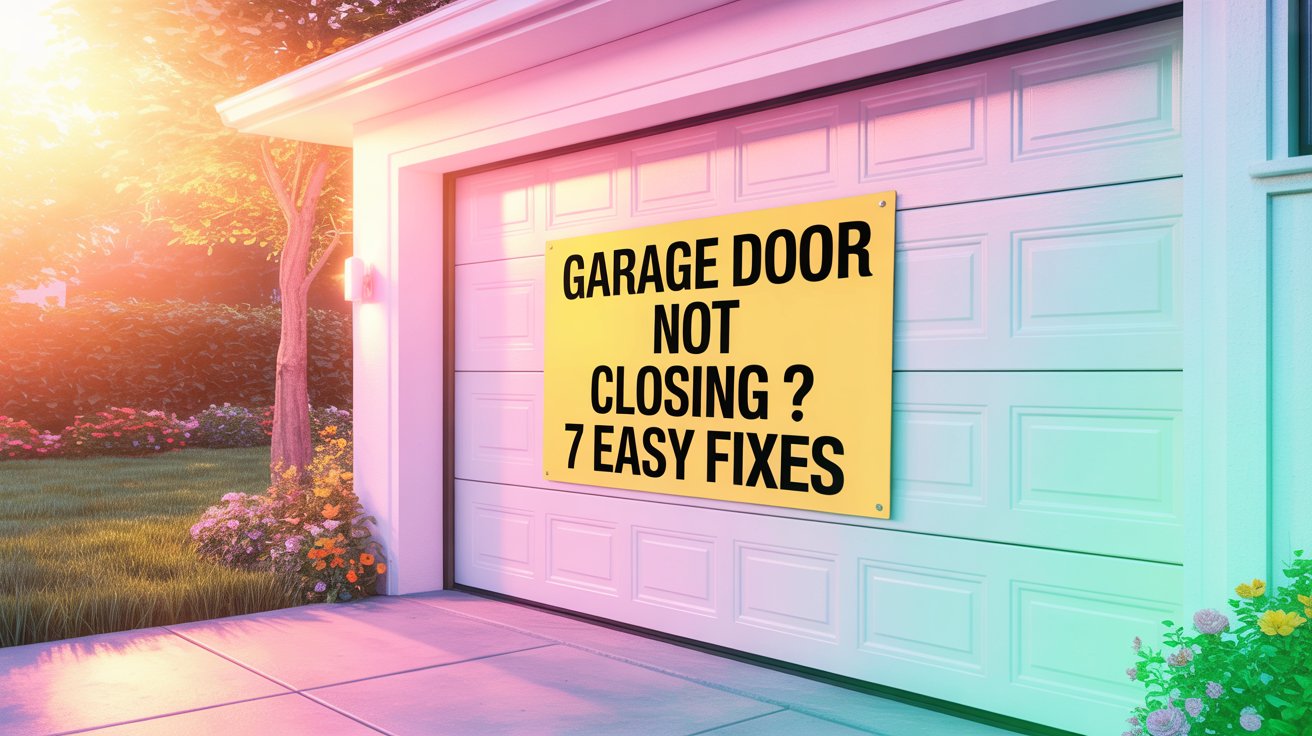 garage door not closing