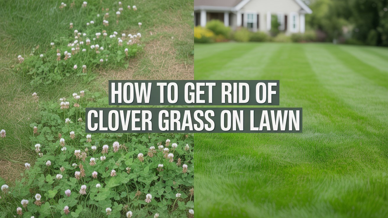 How to get rid of clover in lawn naturally